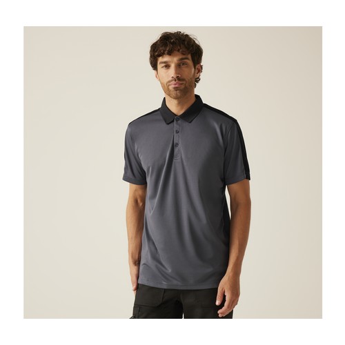 Polo contrasté Coolweave