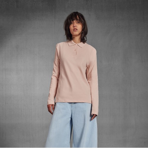 Polo femme manches longues 210