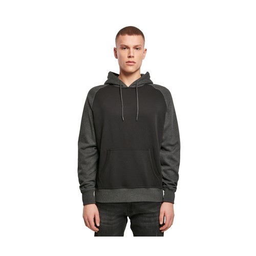 Sweat capuche manches raglan