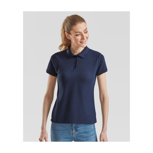 Polo femme polycoton 180 lavable à 60°