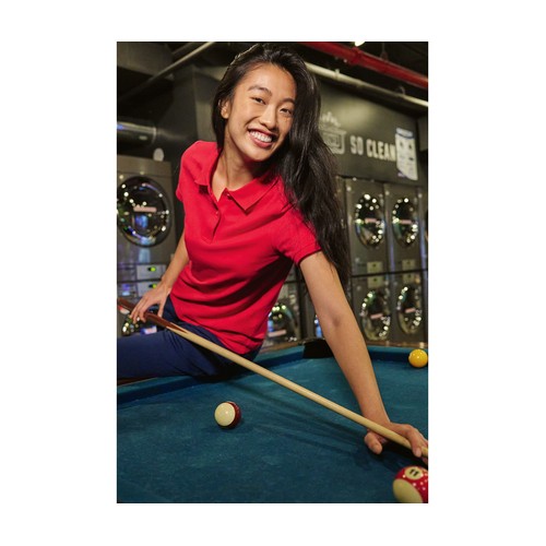 Polo femme 65/35 en polyester recyclé