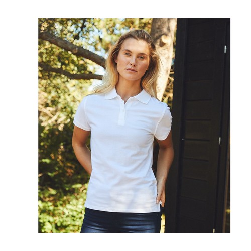 Polo piqué femme