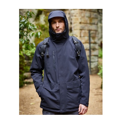 Longue parka imperméable
