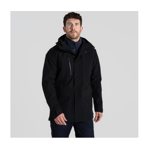Longue parka imperméable