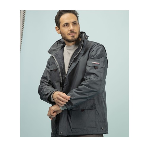 Veste doublée manches amovibles