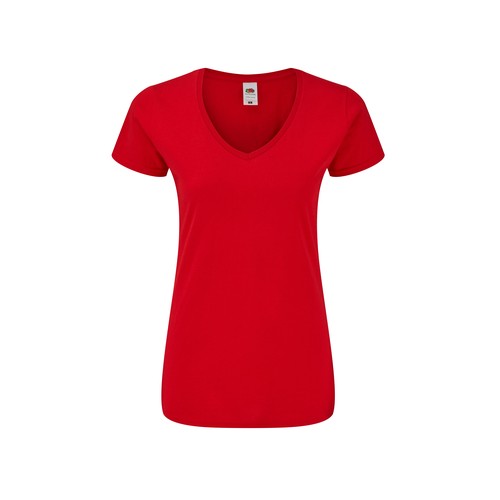 Tee-shirt femme col V thumbnail 6