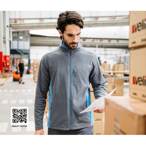 VESTE POLAIRE BICOLORE