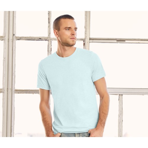 Tee-shirt unisexe chiné thumbnail 4