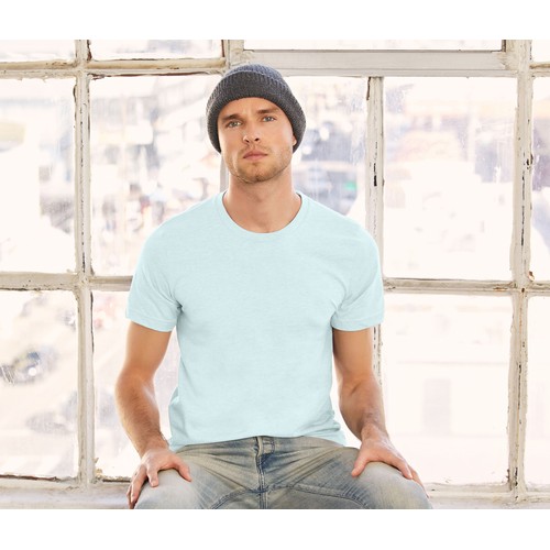 Tee-shirt unisexe chiné thumbnail 5