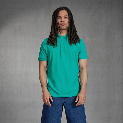 Polo homme 65/35 en polyester recyclé