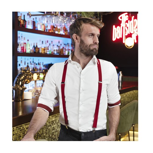 Bretelles classiques et de couleur unie