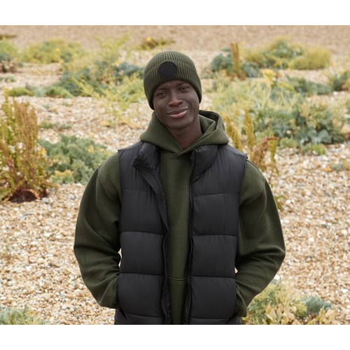 Bonnet avec empiècement rond