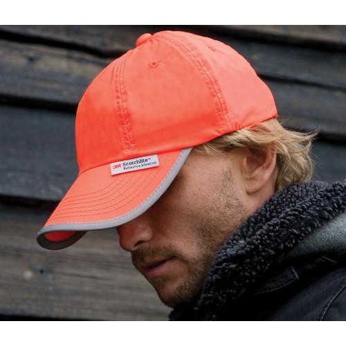 Casquette haute visibilité