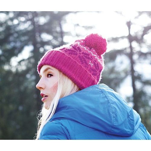 Bonnet avec pompon