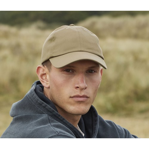 Casquette 6 pans en coton organique