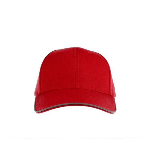 Casquette 6 pans liseré réfléchissant thumbnail 4