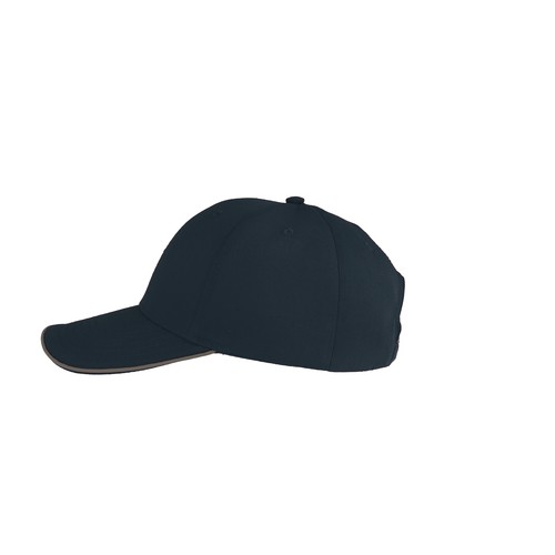 Casquette 6 pans liseré réfléchissant thumbnail 5