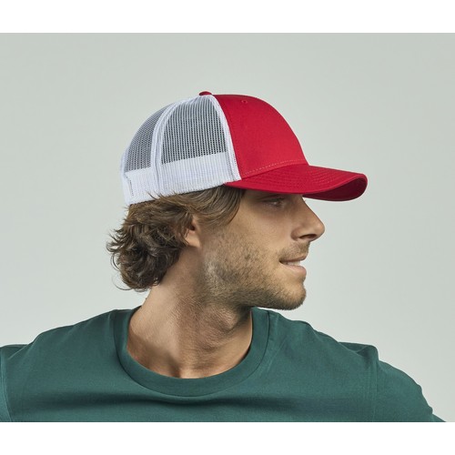 Casquette en coton et polyester recyclé