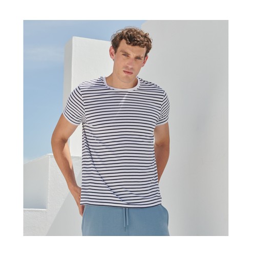 Tee-shirt marinière unisexe