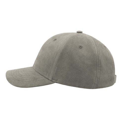 Casquette 6 pans en suédine thumbnail 5