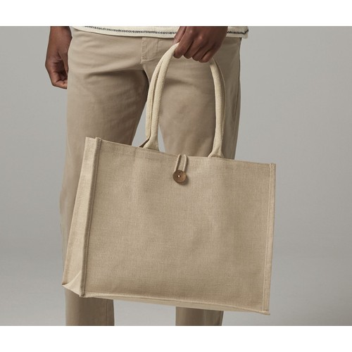 Sac shopping en coton/toile de jute