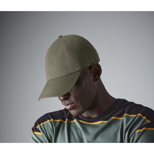 Casquette 6 pans en coton organique