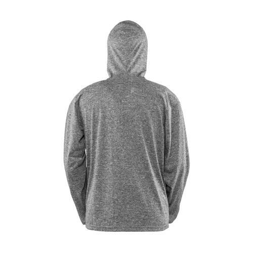 Tee-shirt de sport zippé à capuche femme