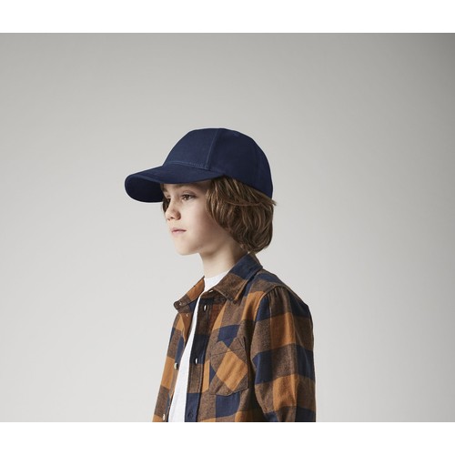 Casquette enfant 5 pans en coton organique
