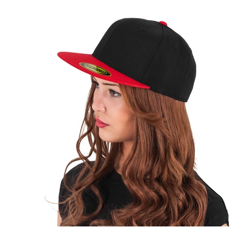 Casquette snapback bicolore