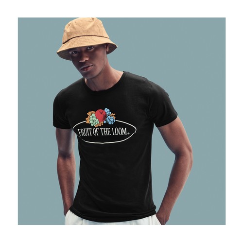 Tee-shirt homme logo Fruit of the Loom
