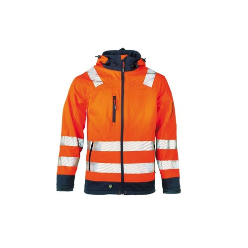 CHAQUETA CORTAVIENTO CINTAS REFLECTANTES