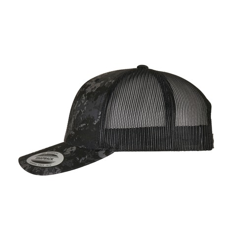 Casquette trucker motif cendré thumbnail 5