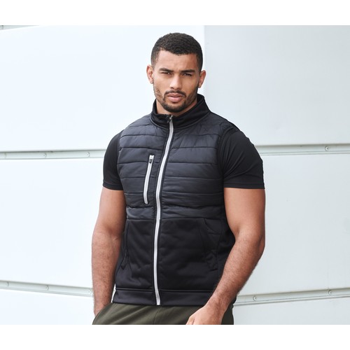 Bodywarmer bi-matière