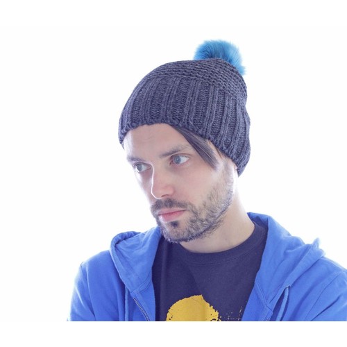 Bonnet pompon Monte Bianco