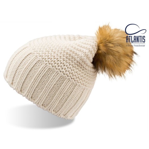 Bonnet pompon Monte Bianco