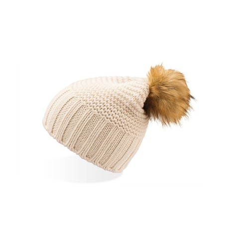 Bonnet pompon Monte Bianco