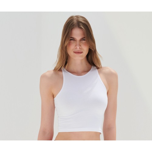 Tee-shirt femme court