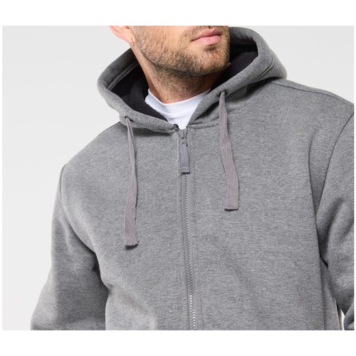 Sweat capuche zippé doublé polaire sherpa thumbnail 5