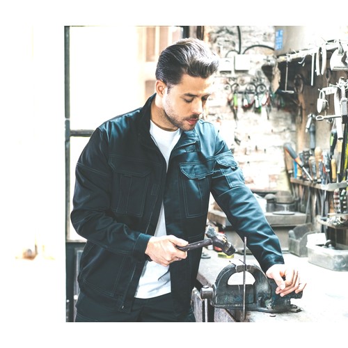 BLOUSON STRETCH MULTIPOCHES