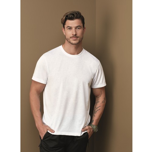 Tee-shirt de sport homme toucher coton