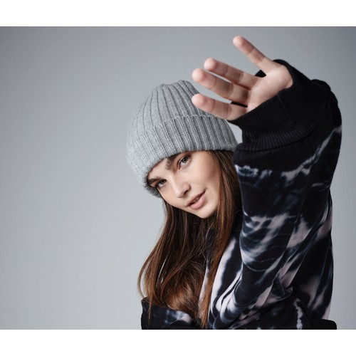 CHUNKY RIBBED BEANIE