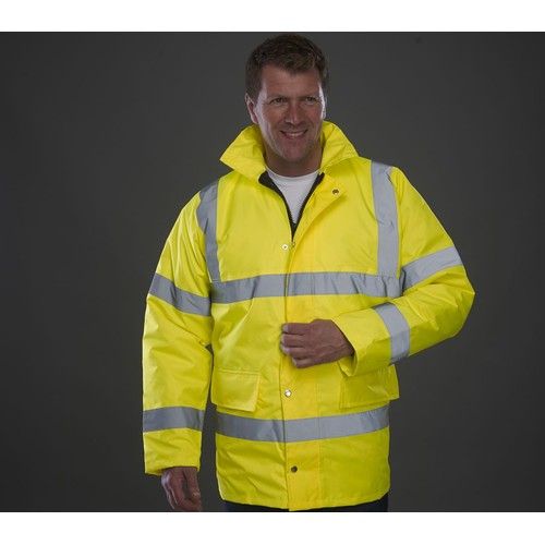 Parka matelassée haute visibilité