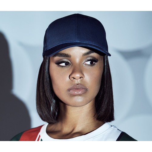 Casquette snapback visière incurvée