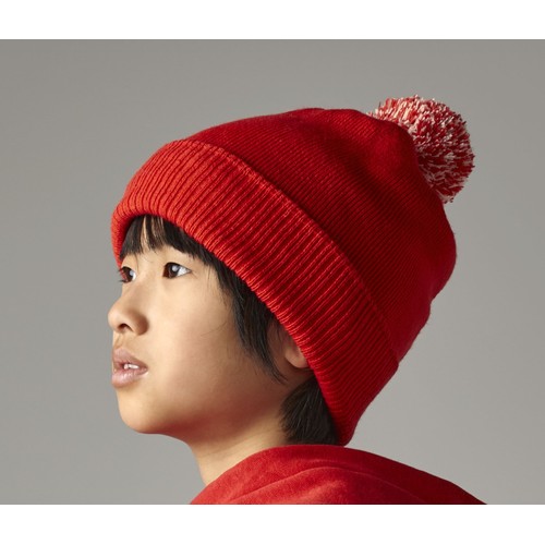 Bonnet enfant avec pompon
