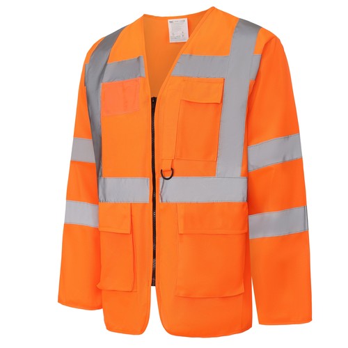 Veste de sécurité multi-poches manches longues thumbnail 4