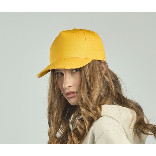 Casquette 5 pans style vintage