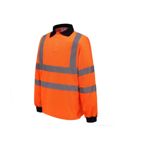 Polo manches longues haute visibilité thumbnail 4