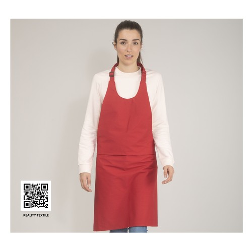 Tablier à bavette 100% coton