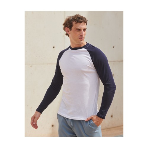Tee-shirt baseball manches longues