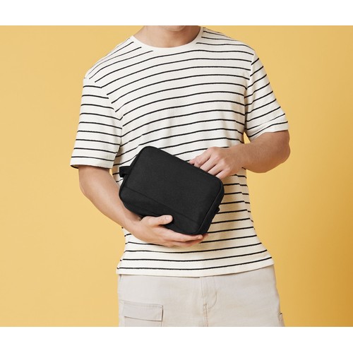 Trousse de toilette en polyester recyclé